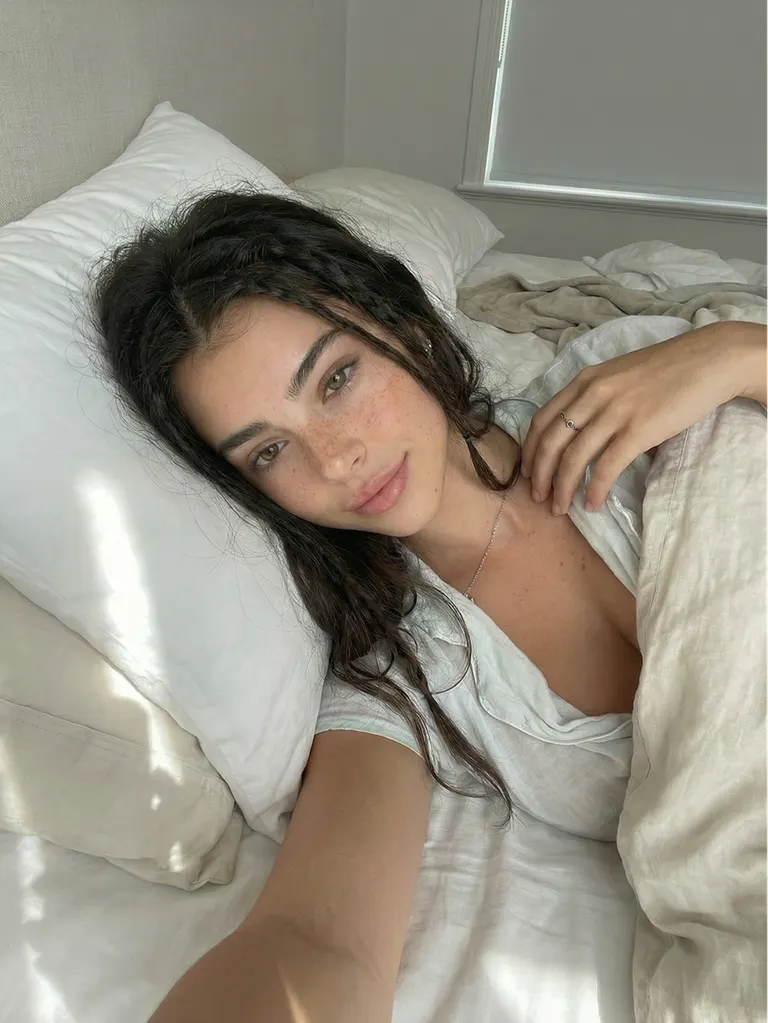 Girl next door · Morning In Bed, example 2 of 5
