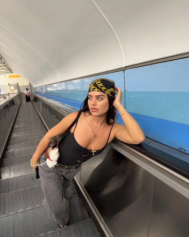 Lifestyle · Subway escalator aesthetic, example 2 of 3