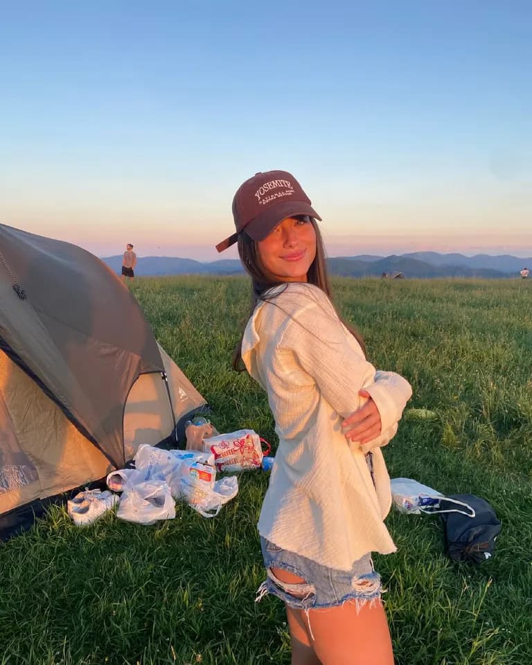 Travel · Sunset Camping View, example 2 of 4