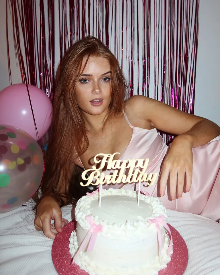 Seasonal · Pink Birthday Cake Celebration, example 3 of 5