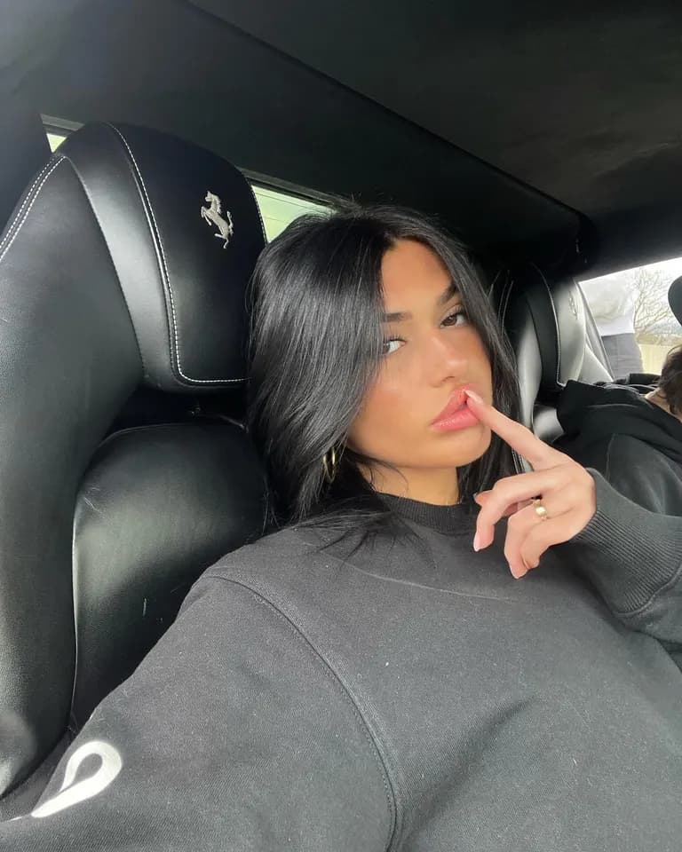 Selfies · Luxury Car Selfie, example 2 of 3