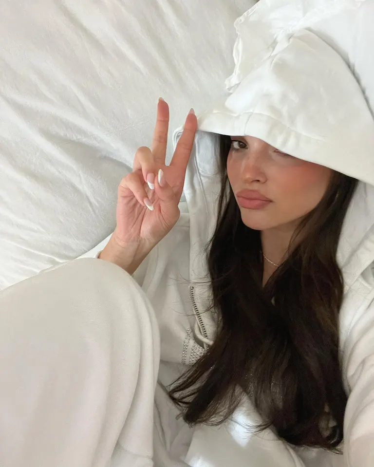 Selfies · Cozy Hoodie In Bed, example 4 of 4