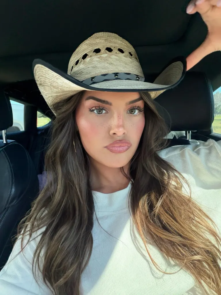 Selfies · Cowgirl Car Selfie, example 2 of 2