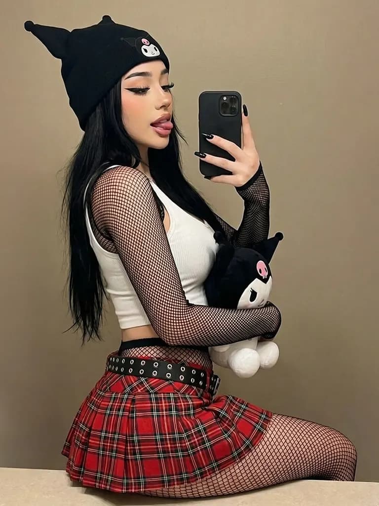 Selfies · Alt Plushie Mirror Selfie, example 3 of 3